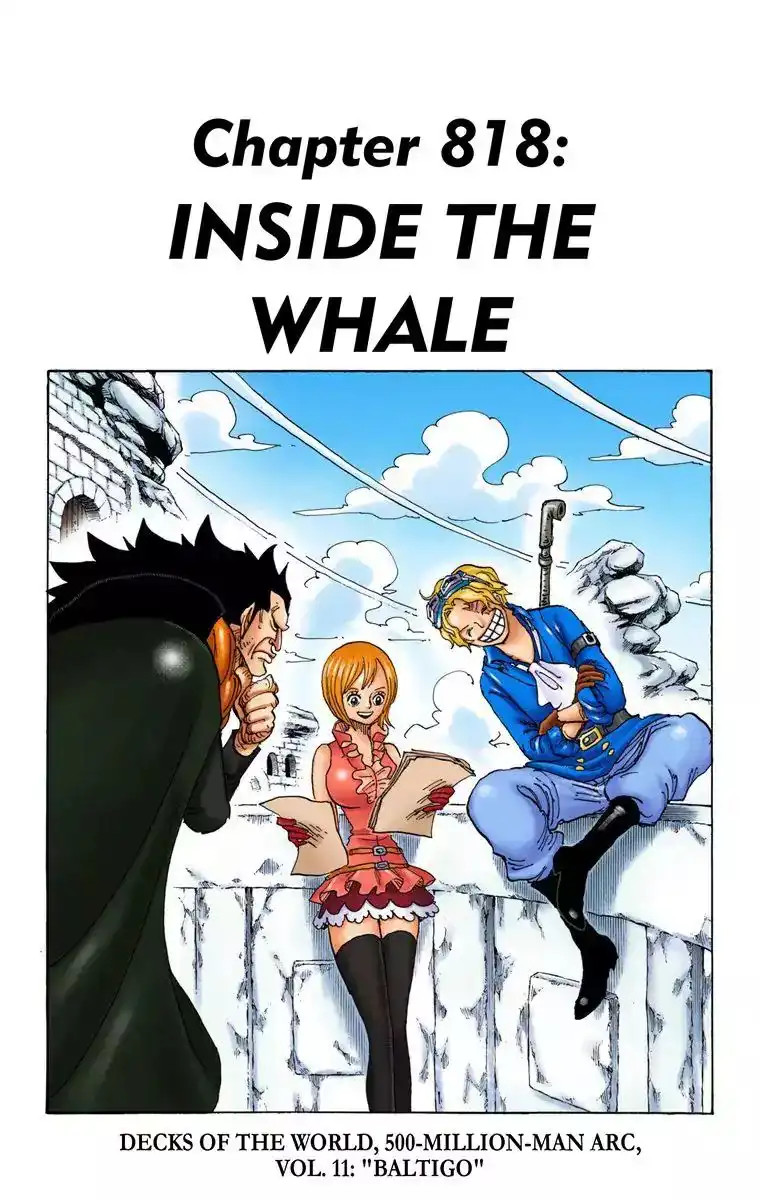 One Piece - Digital Colored Comics Chapter 818 1